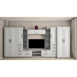 Гостиная Bafimob Людмила-ФY ТВ-1.2м 4.2м (Grey/Stone Oak) Thumb