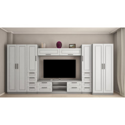 Гостиная Bafimob Людмила-ФY ТВ-1.8м 4.2м (Grey/Stone Oak) Thumb