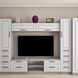 Гостиная Bafimob Людмила-ФY ТВ-1.8м 4.2м (Grey/Stone Oak)