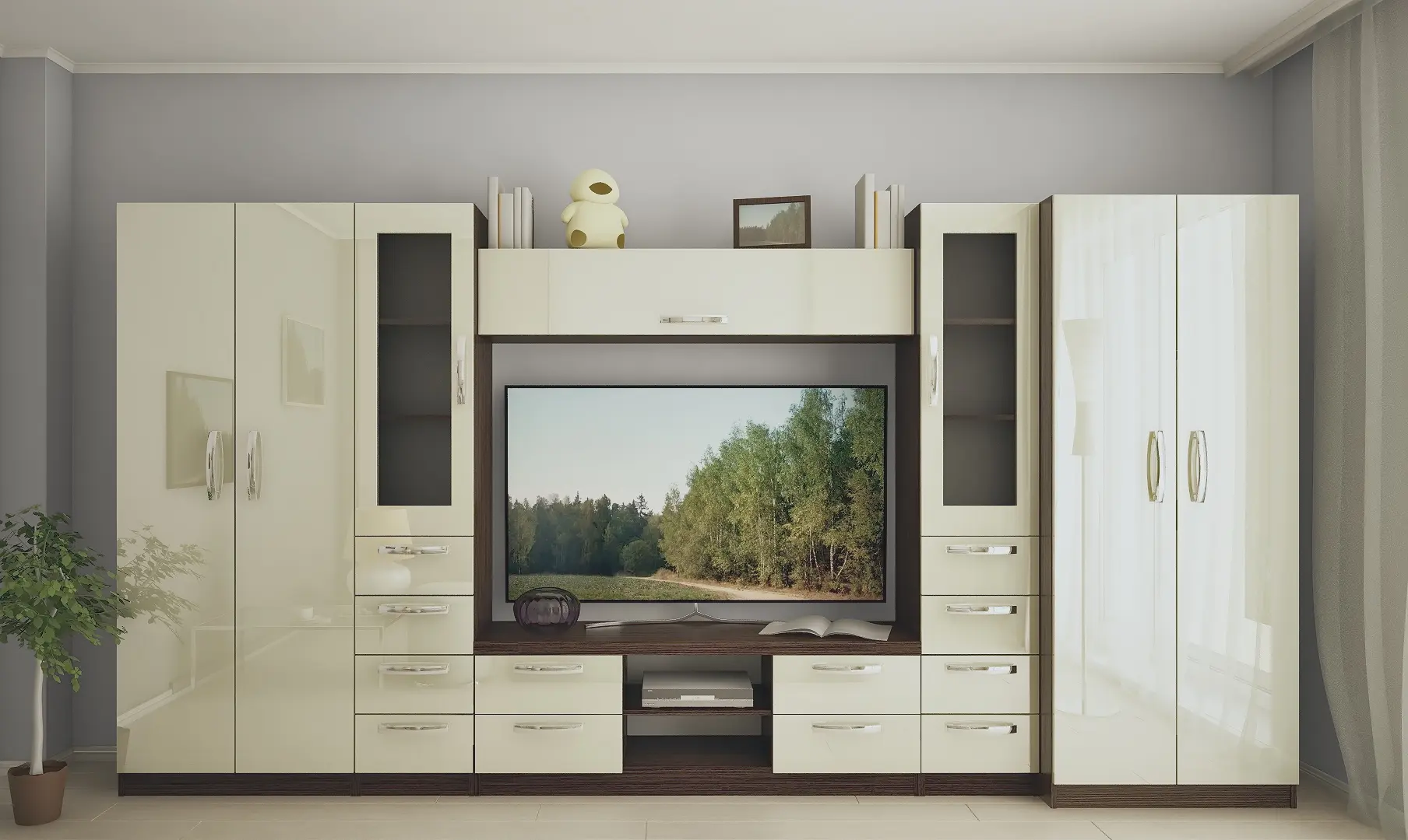 Гостиная Bafimob Людмила Мини-Х 3.9м - 2