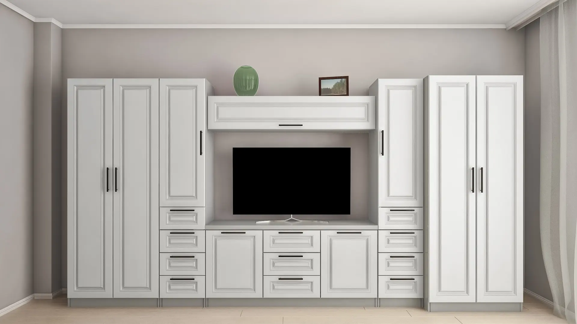 Гостиная Bafimob Маша Макси ФY 3.9м (Grey/Stone Oak)