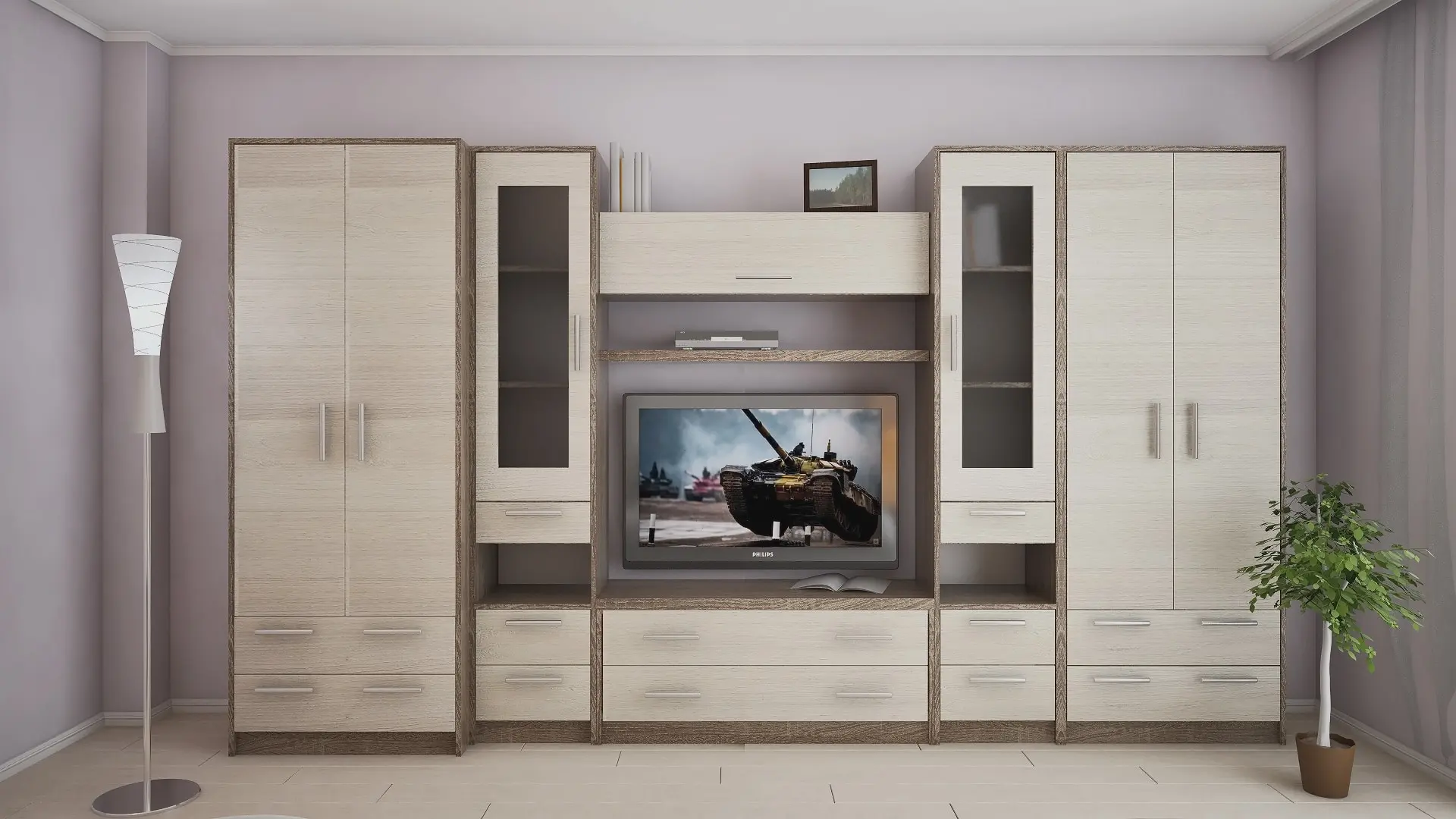 Гостиная Bafimob Омега-S 2 3.5м - 2