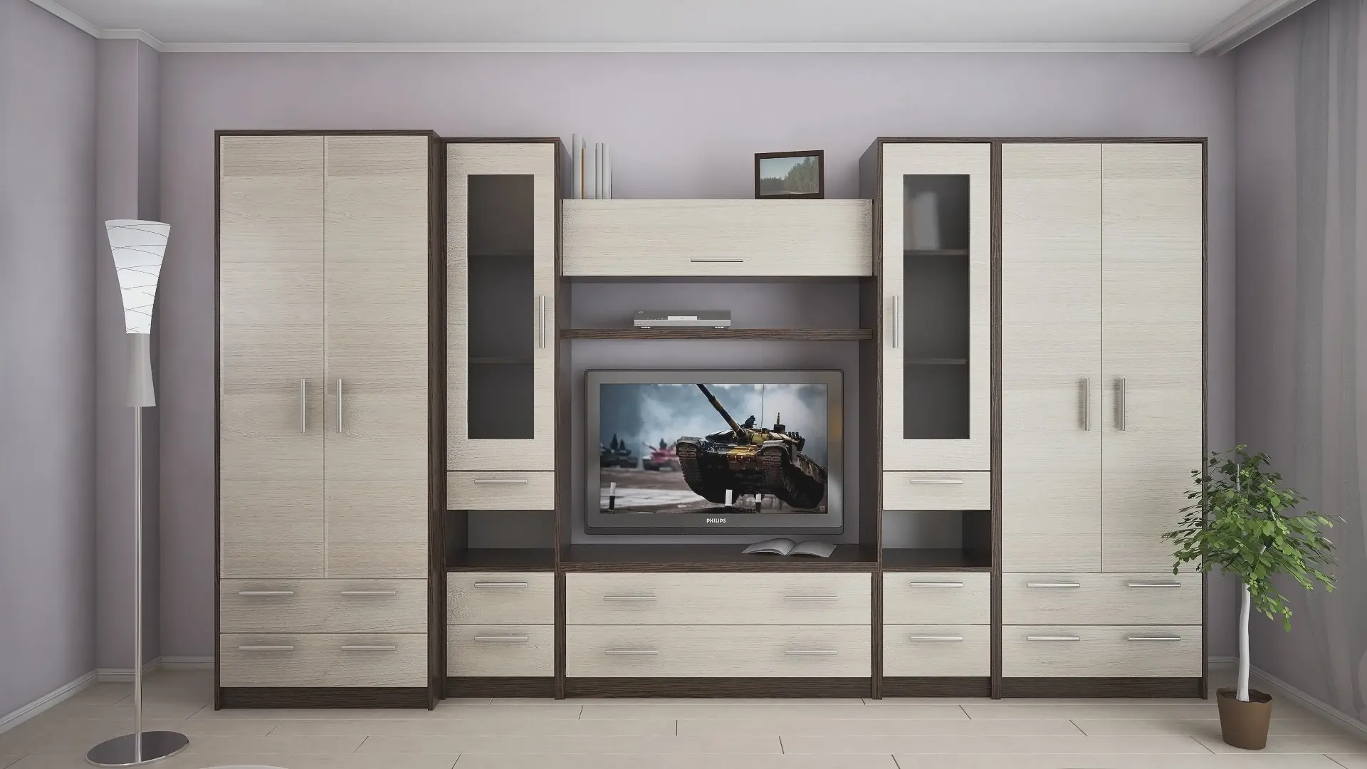 Гостиная Bafimob Омега-S 2 3.5м