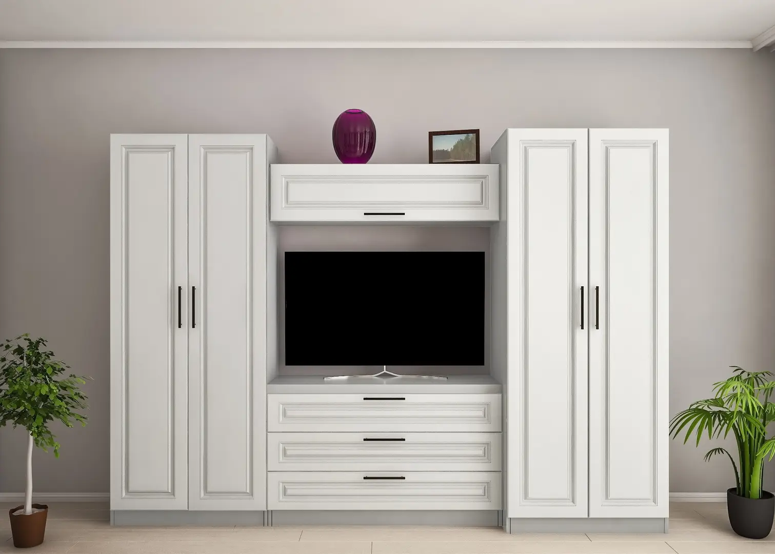 Гостиная Bafimob Света ФY 2.8м (Grey/Stone Oak)