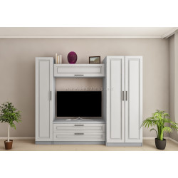 Living Bafimob Iulia-FY TV-1.2m 2.4m (Grey/Stone Oak) Thumb