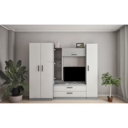 Гостиная Bafimob Юлия-Y ТВ-0.9м 2.4м (Grey/Light Grey) Thumb