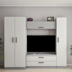 Гостиная Bafimob Юлия-Y ТВ-1.2м 2.4м (Grey/Light Grey)