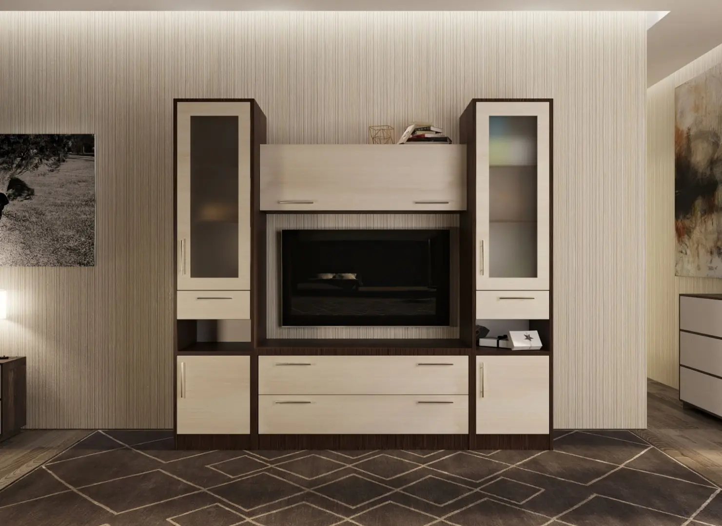 Гостиная Bafimob Юля ТВ-1.2м 2.1м