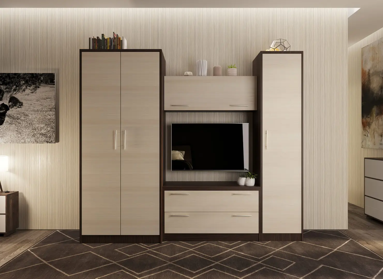 Гостиная Bafimob Юность ТВ-1.2м 2.45м