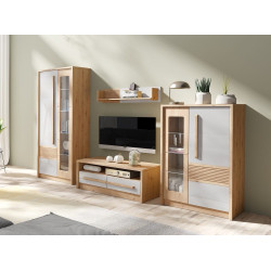 Гостиная Fadome Bianco A (Artisan Oak/Latte) Thumb