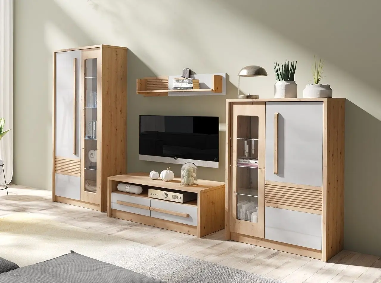 Гостиная Fadome Bianco A (Artisan Oak/Latte)