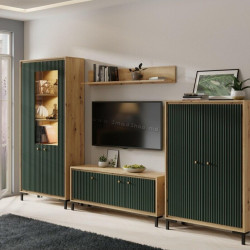 Гостиная Fadome Parii A (Artisan Oak/Green)