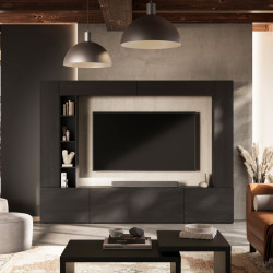Гостиная Helvetia Aura 24W7OW11 (Graphite Black) Thumb