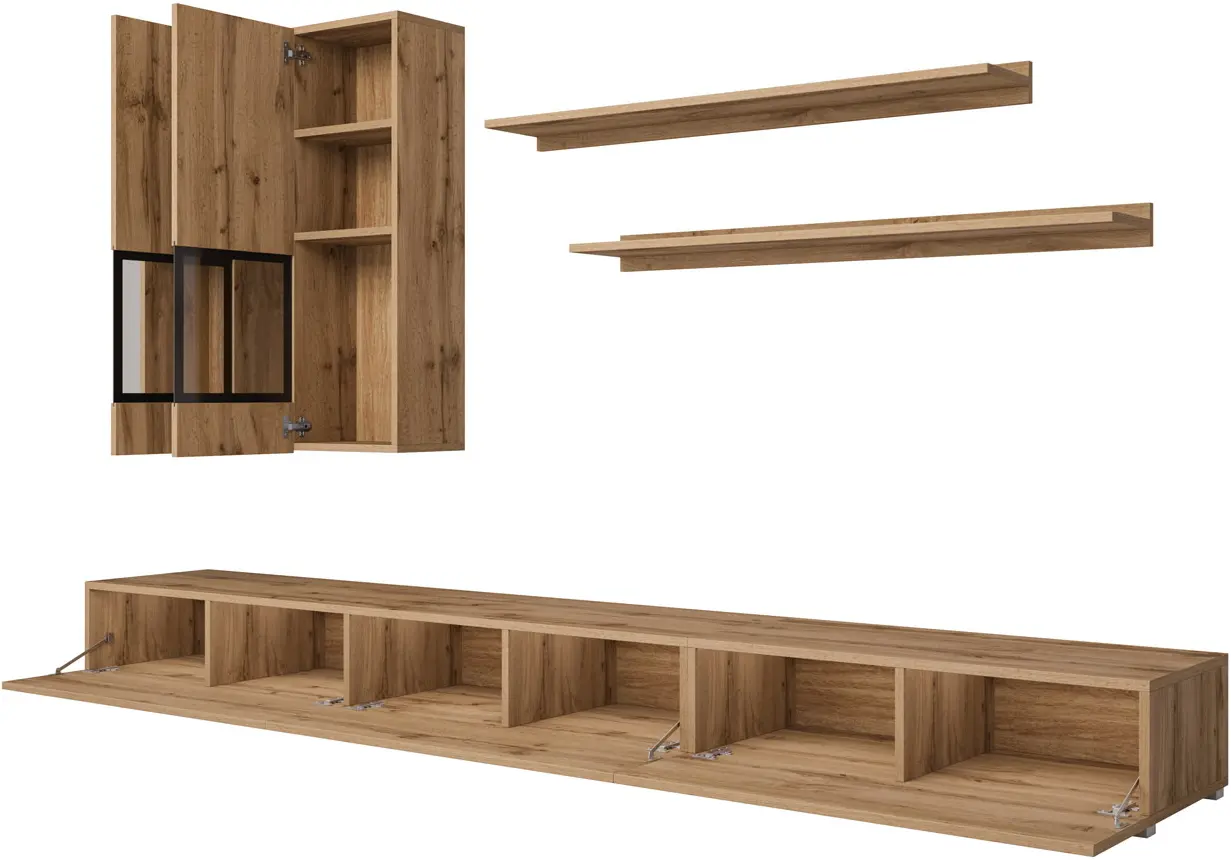 Living Helvetia Baros 24N0BM10 (Wotan Oak/Black)