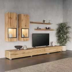 Гостиная Helvetia Baros 24N0BM10 (Wotan Oak/Black)