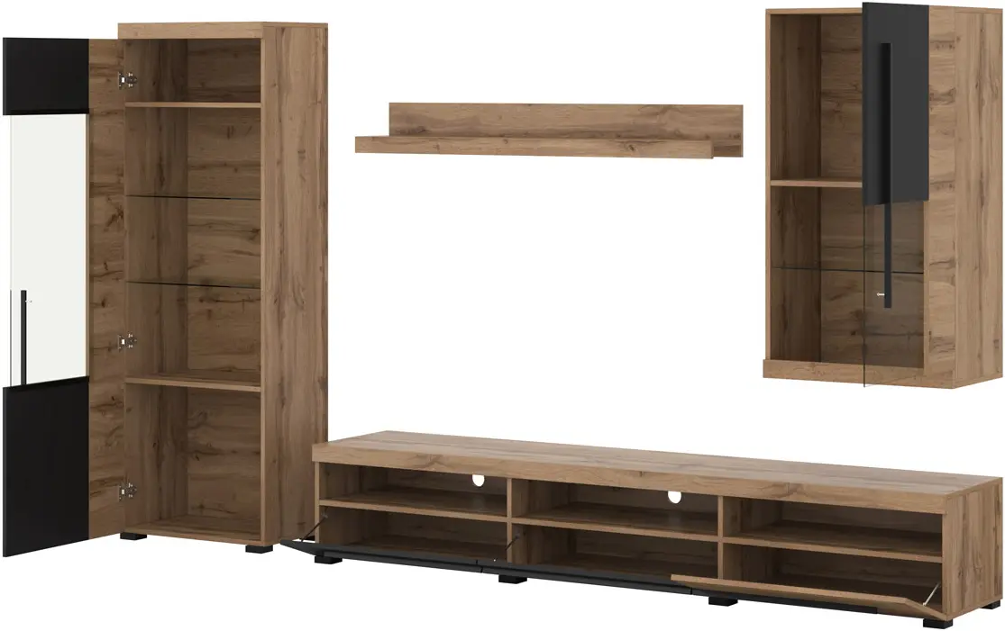 Living Helvetia Roger 22N2ZH10 (Wotan Oak/Black Matte)