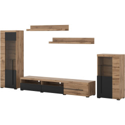 Living Helvetia Roger 22N2ZH11 (Wotan Oak/Black Matte) Thumb