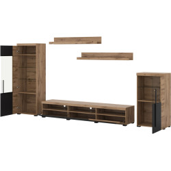 Living Helvetia Roger 22N2ZH11 (Wotan Oak/Black Matte) Thumb