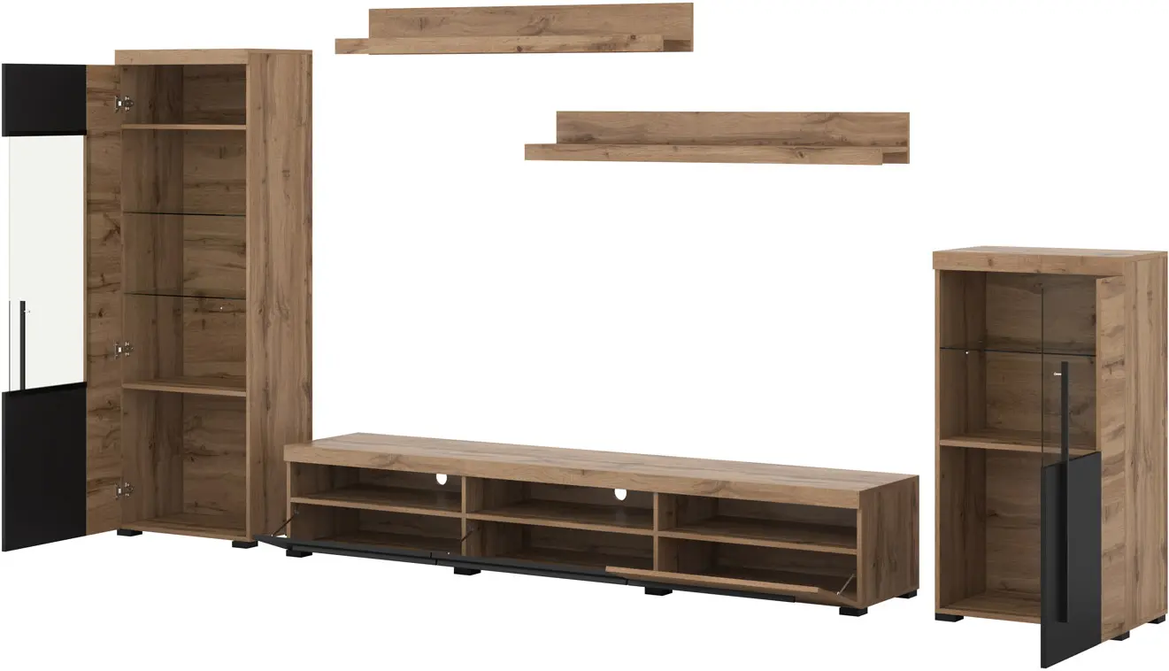 Living Helvetia Roger 22N2ZH11 (Wotan Oak/Black Matte)