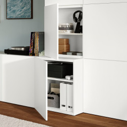 Гостиная Ikea Besta/Lappviken с дверцами 300x42x193 (Белый) Thumb