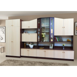 Гостиная Marcel Prod Oscar UA 3.6м (Wenge/Mesteacan) Thumb