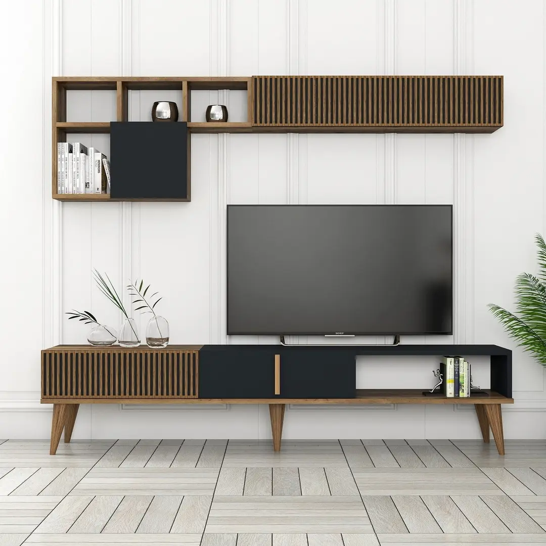 Гостиная Mirage Meble Milan TV (Walnut/Anthracite)