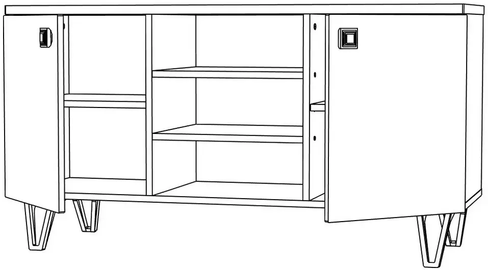 Living МЛ-Мебель Mira №4 2.6m (White) - 7