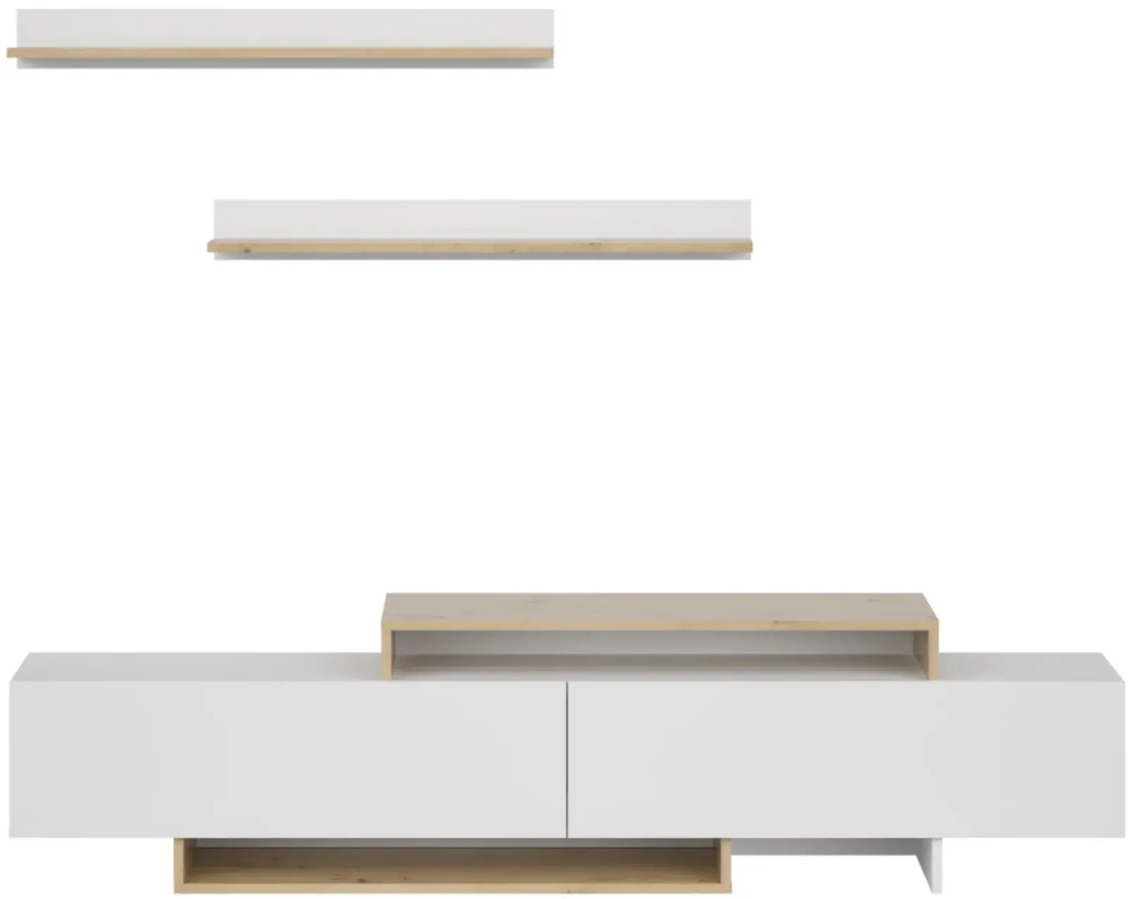 Гостиная Tempo Kondela Milona (White/Artisan Oak) - 2