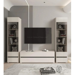 Гостиная Yasen Лондон Exclusive 2 RTV2S/REG1W1S (Кашемир/Антрацит) Thumb