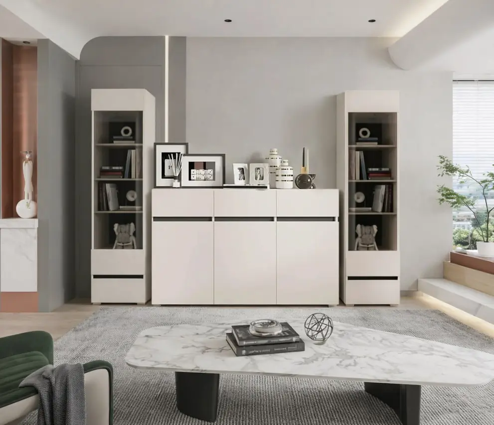 Гостиная Yasen Лондон Exclusive 3 REG1W1S/KOM3D3S (Кашемир/Антрацит)