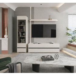 Гостиная Yasen Лондон Exclusive 5 RTV2S/REG1W1S/POL140 (Кашемир/Антрацит) Thumb