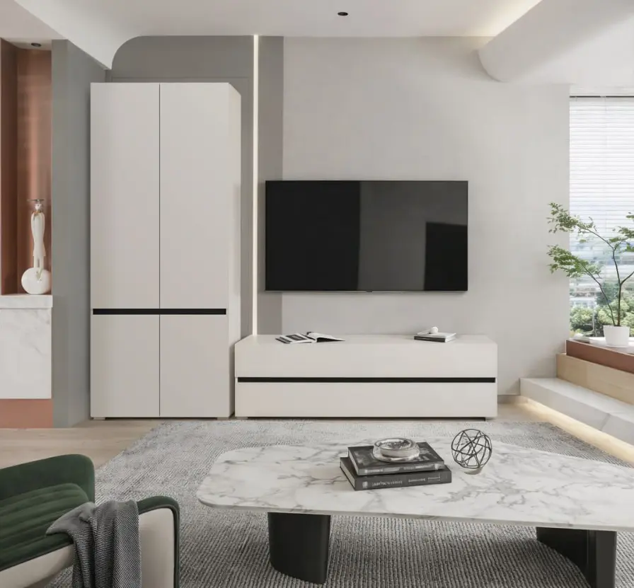 Гостиная Yasen Лондон Exclusive 6 SZF4D/RTV2S (Кашемир/Антрацит)