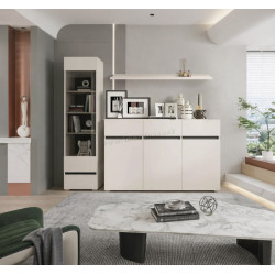 Гостиная Yasen Лондон Exclusive 7 REG1W1S/POL140/KOM3D3S (Кашемир/Антрацит) Thumb