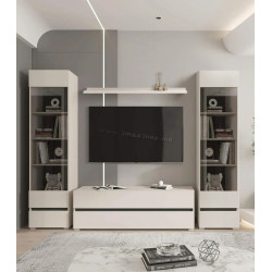 Гостиная Yasen Лондон Exclusive 8 RTV2S/REG1W1S/POL140 (Кашемир/Антрацит) Thumb