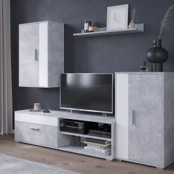 Гостиная Yasen Mini Barato (Бетон/Нимфея Альба)