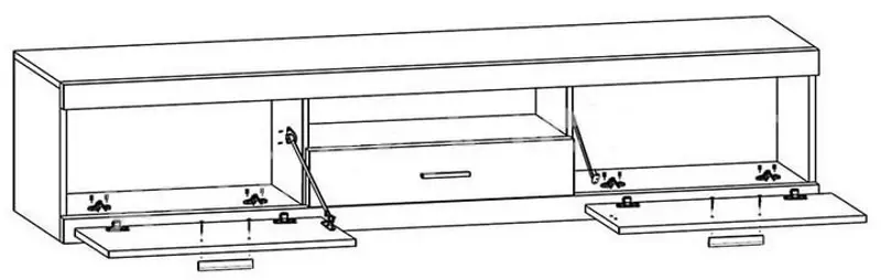 Living Yasen Vusher Exclusive 1 RTV2D1S/SFW 1W/REG 1W2D2S L/P (Nymphaea Alba/Gloss White) - 5