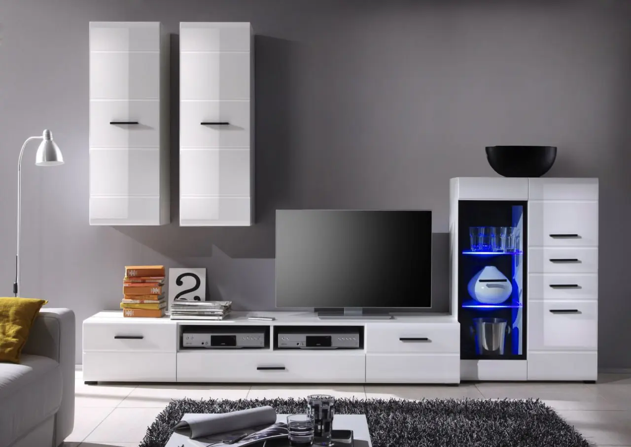 Living Yasen Vusher Exclusive 2 RTV2D1S/REG 1W2D2S L/P/SFW 1D (Nymphaea Alba/Gloss White)