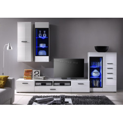 Living Yasen Vusher Exclusive 3 RTV2D1S/REG 1W2D2S L/P/SFW 1D/SFW 1W (Nymphaea Alba/Gloss White) Thumb