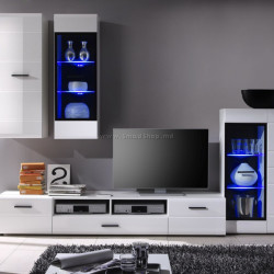 Living Yasen Vusher Exclusive 3 RTV2D1S/REG 1W2D2S L/P/SFW 1D/SFW 1W (Nymphaea Alba/Gloss White)