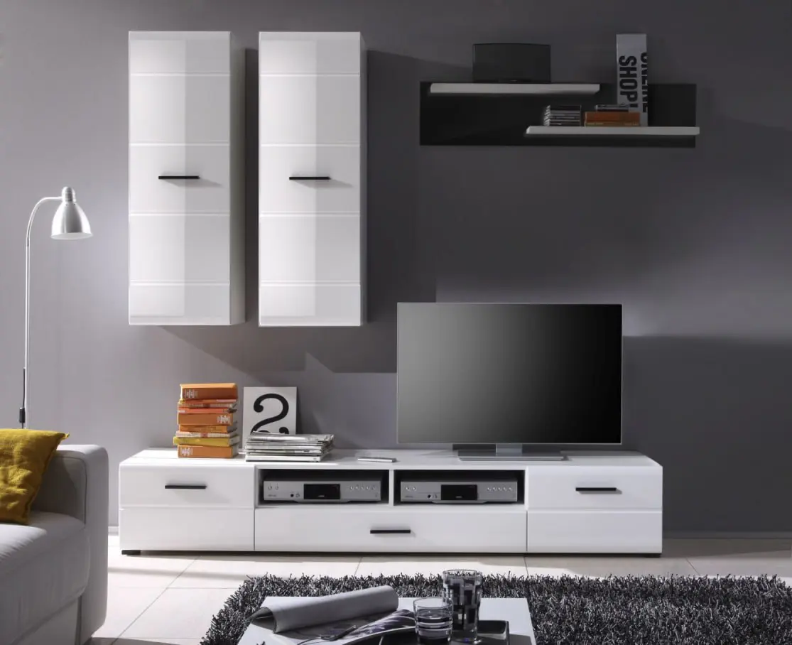 Living Yasen Vusher Exclusive 5 RTV2D1S/SFW 1D/РOL/110 (Nymphaea Alba/Gloss White)