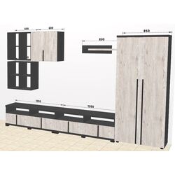 Гостиная Ambianta Duet 2 3.25м (Самоа Белый/Серый) Thumb