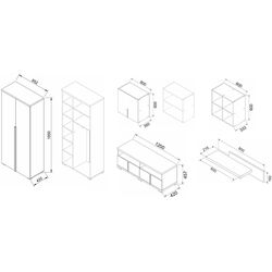Гостиная Ambianta Duet 2 3.25м (Самоа Белый/Серый) Thumb