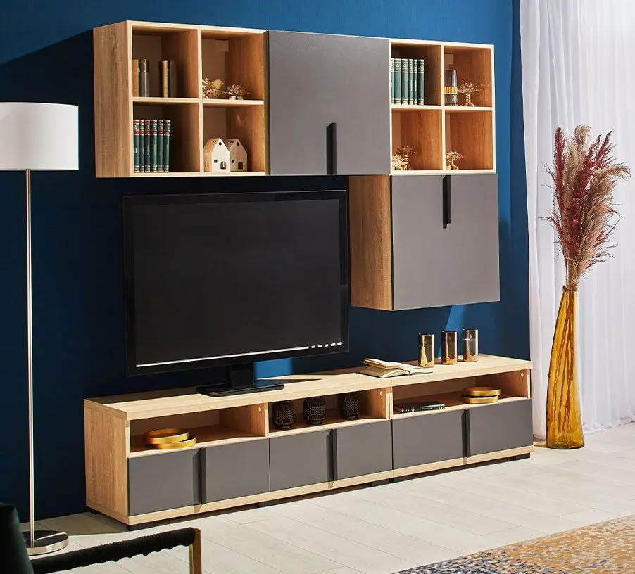 Гостиная Ambianta Duet 2.0м (Бардолино/Серый)