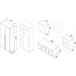 Living Ambianta Duet 3 3.25m (Bardolino/Gri) Thumb