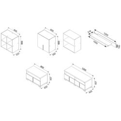 Living Ambianta Duet 3.0m (Samoa Alb/Gri) Thumb