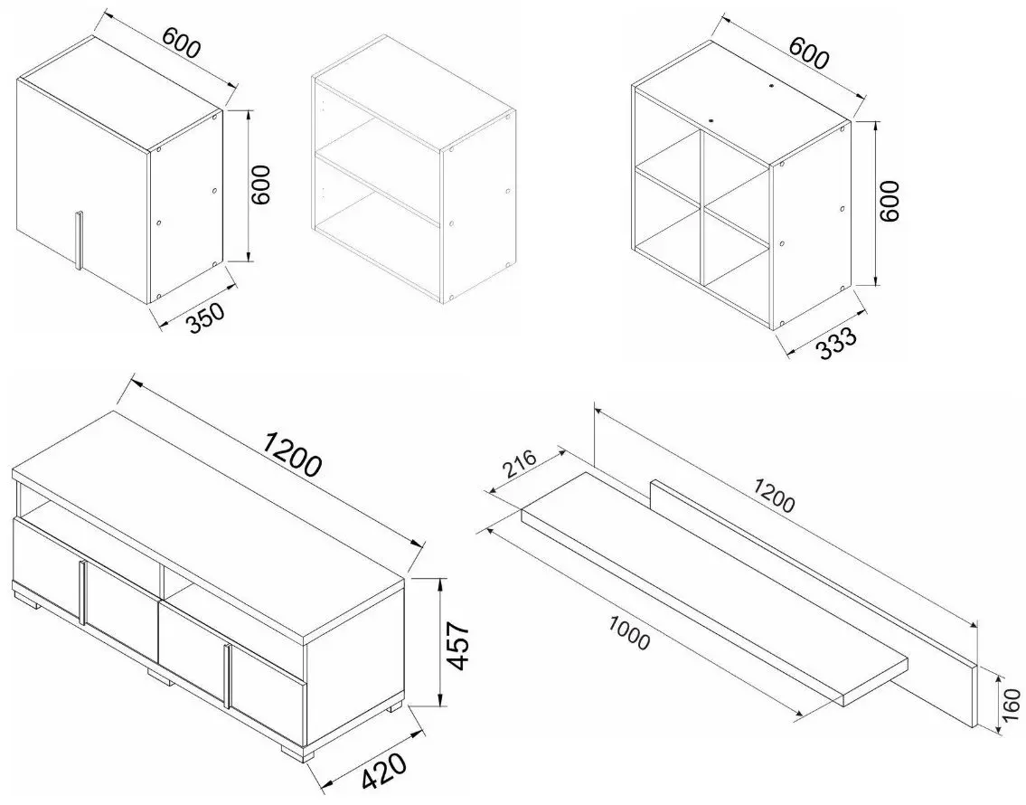 Living Ambianta Duet 6 2.4m (Bardolino/Gri)