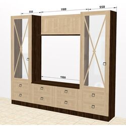 Гостиная Ambianta Eldorado 1 2.2м (Кремона) Thumb