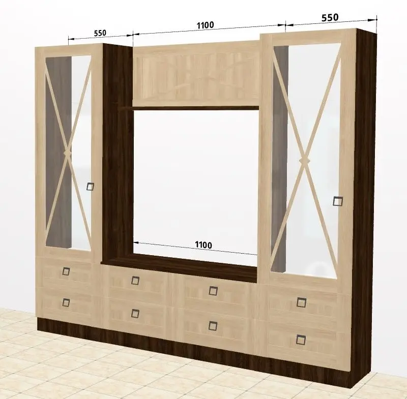 Гостиная Ambianta Eldorado 1 2.2м (Кремона)