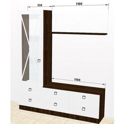 Living Ambianta Eldorado 3 1.65m (Alb) Thumb