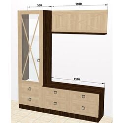 Гостиная Ambianta Eldorado 3 1.65м (Кремона) Thumb